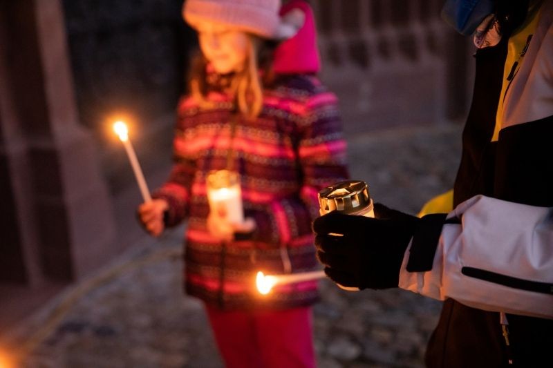 Ankunft Friedenslicht_Foto Eleni Kougionis