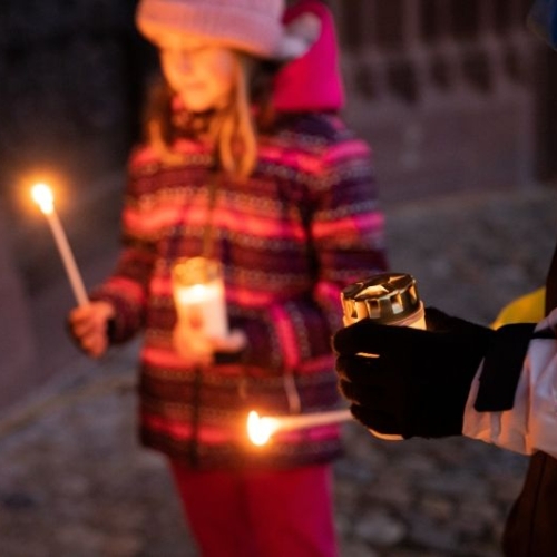 Ankunft Friedenslicht_Foto Eleni Kougionis