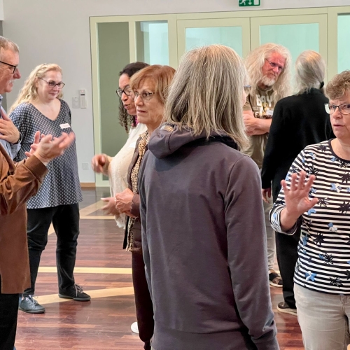 Interaktive Kommunikationsübung_Foto Tobias Dietrich